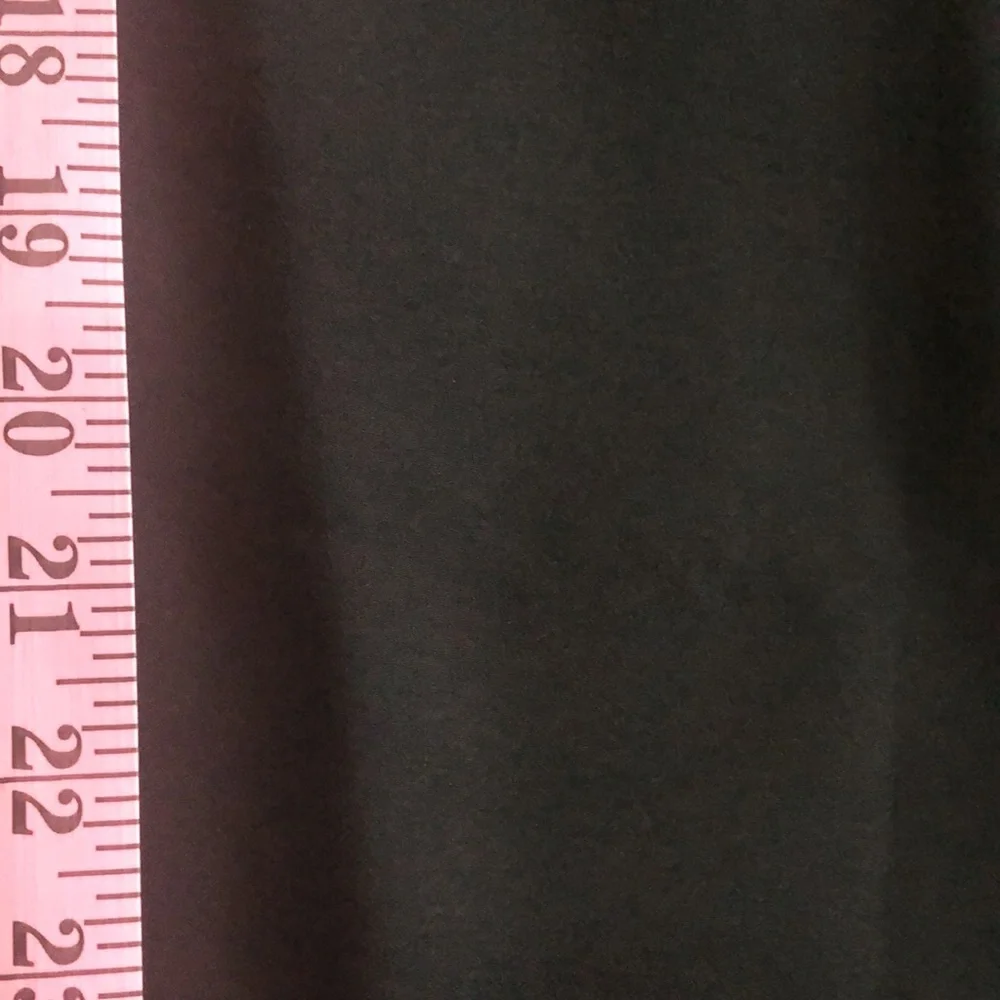 Vintage Black Chiffon Pleated Lined Pull-on Skirt Size 12 - Picture 13 of 13
